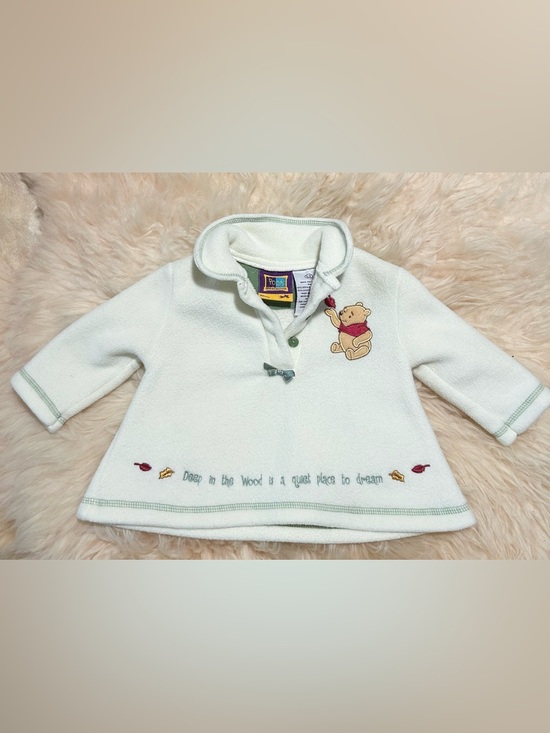 Disney Other - Vintage Y2K Winnie the Pooh Cream Pullover Top for Kids 2000 sweater